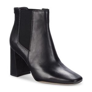 Leather Block Heel Booties- Sam Edelman